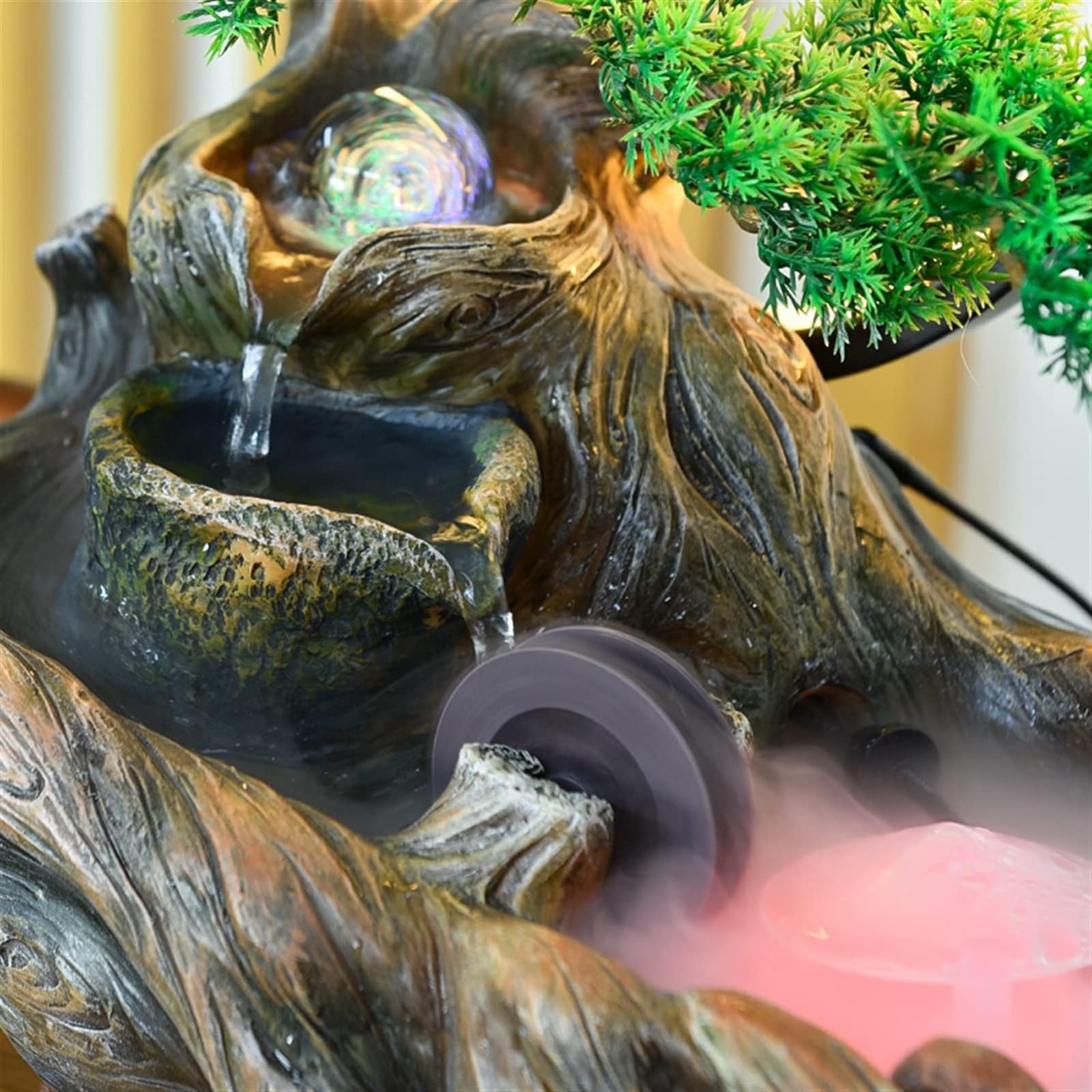 Amazon.co.jp: 永久機関 水 卓上噴水 オシャレ くじら 噴水 卓上噴水